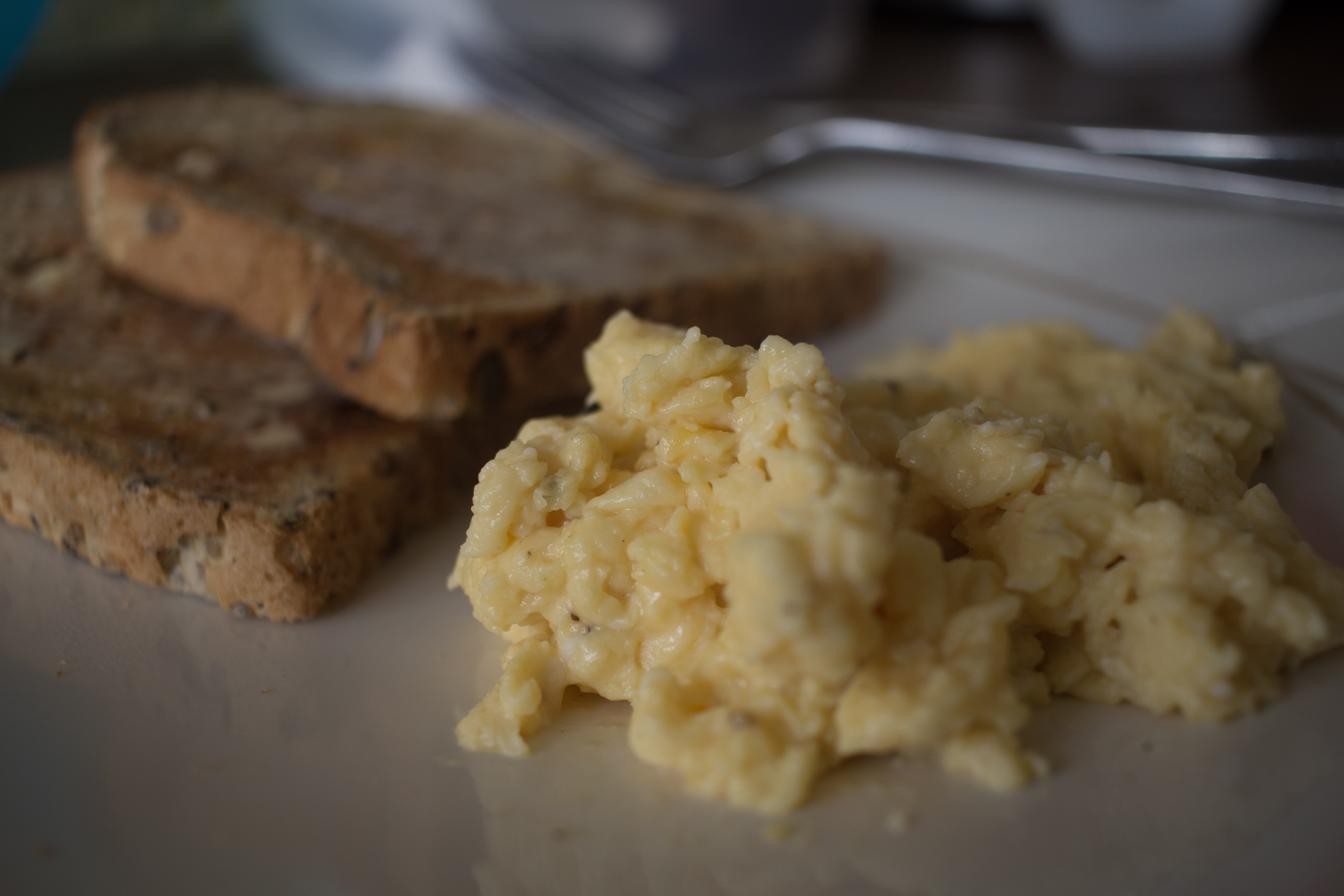 scrambled eggs