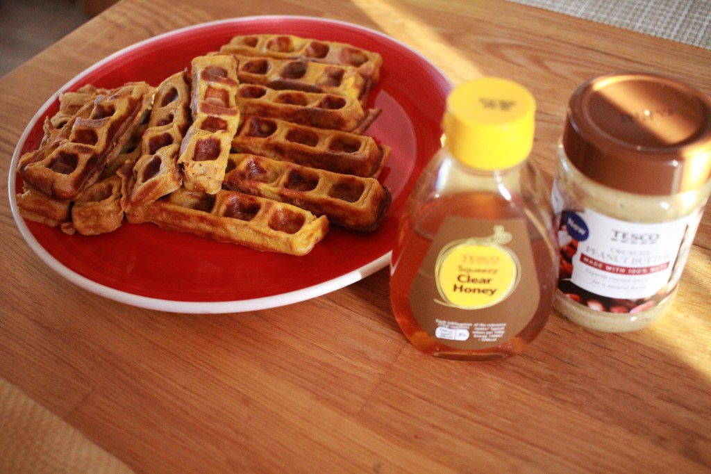 Sweet potato waffles
