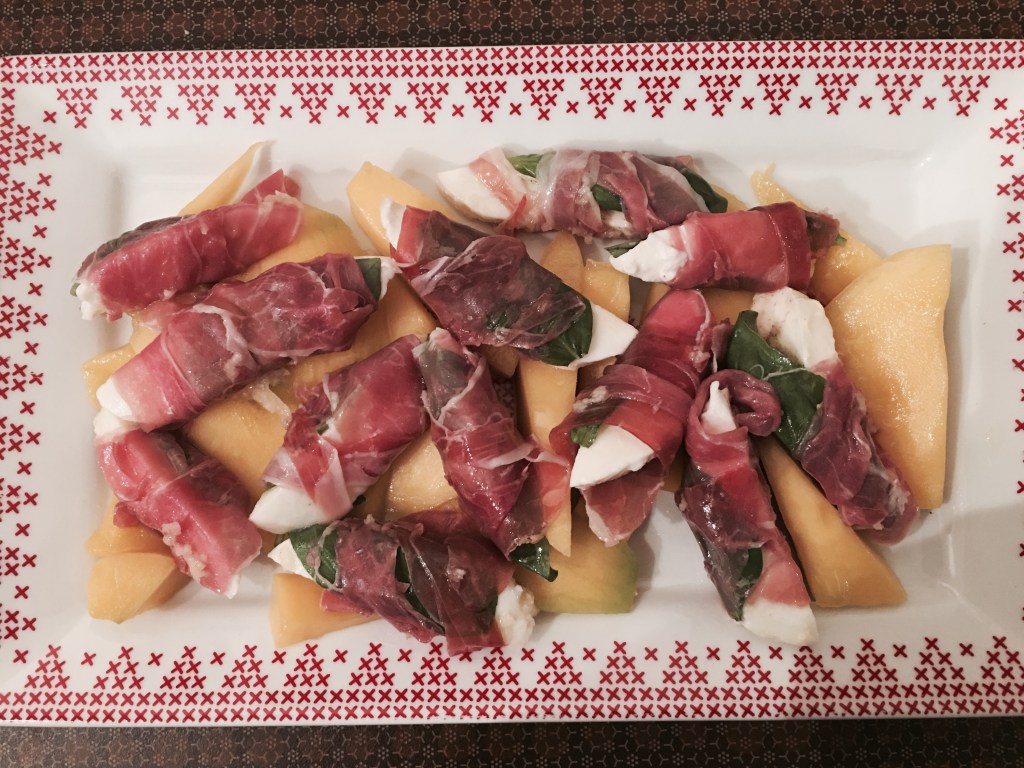 Mango, Parma ham and Mozarella&nbsp;platter