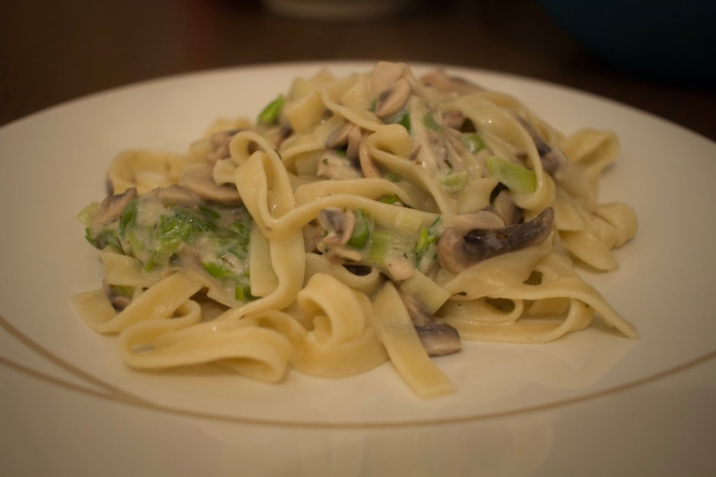 Pasta on a&nbsp;plate