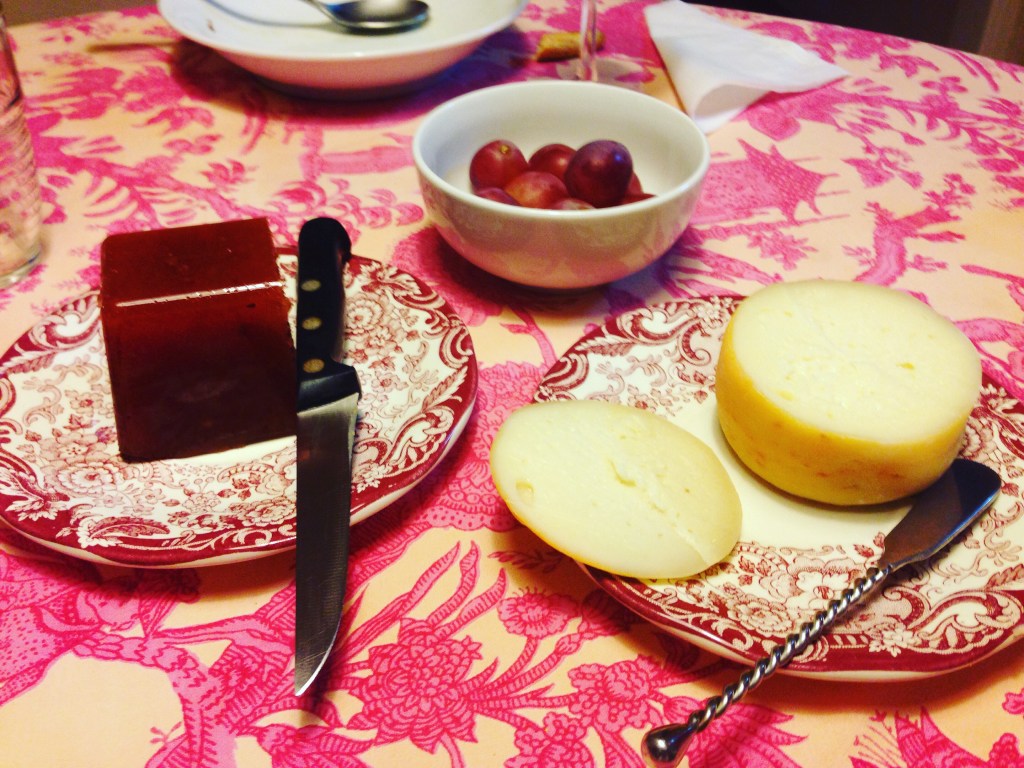 Uvas y queso saben a beso 