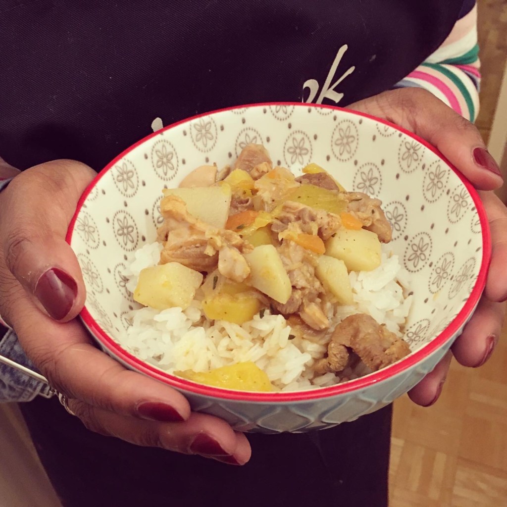 Caribbean Chicken and Mango&nbsp;Curry