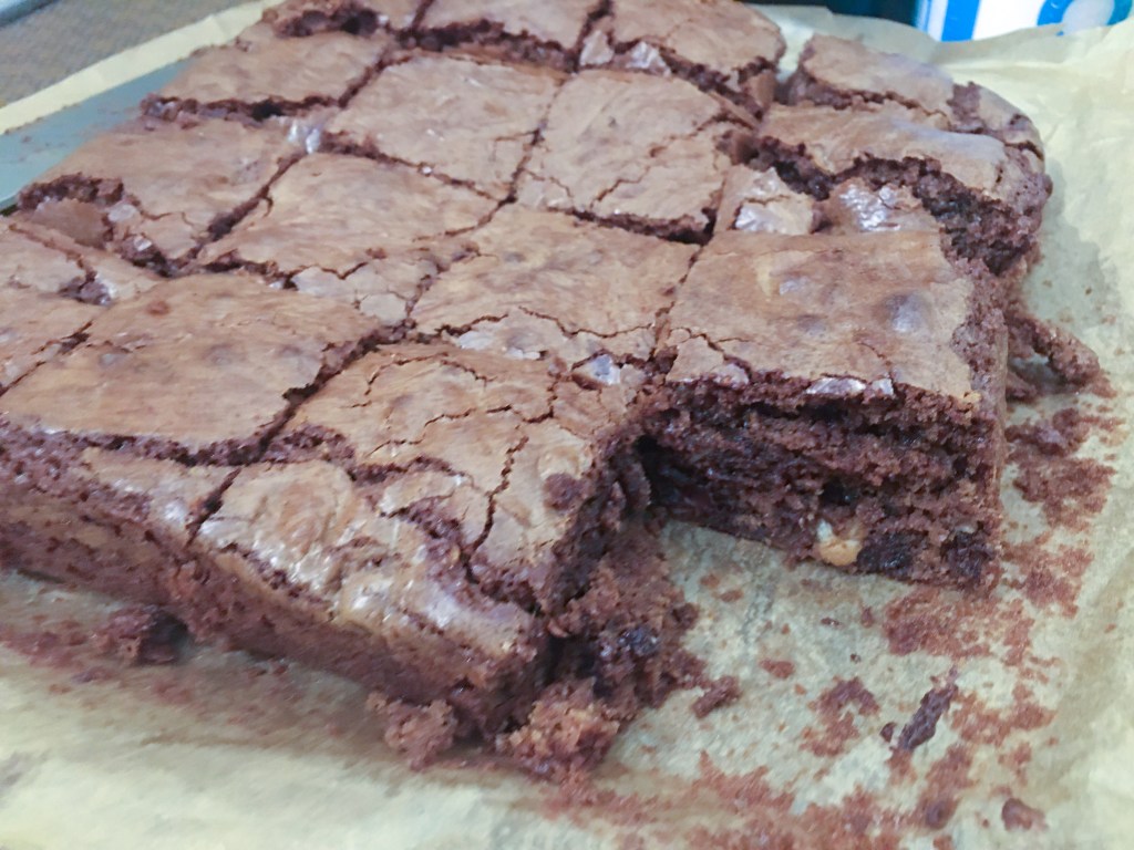 Deliciously gooey brownies
