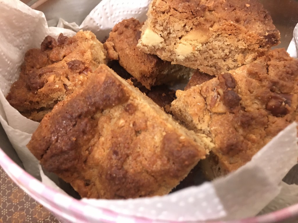 Peanut Butter Blondies