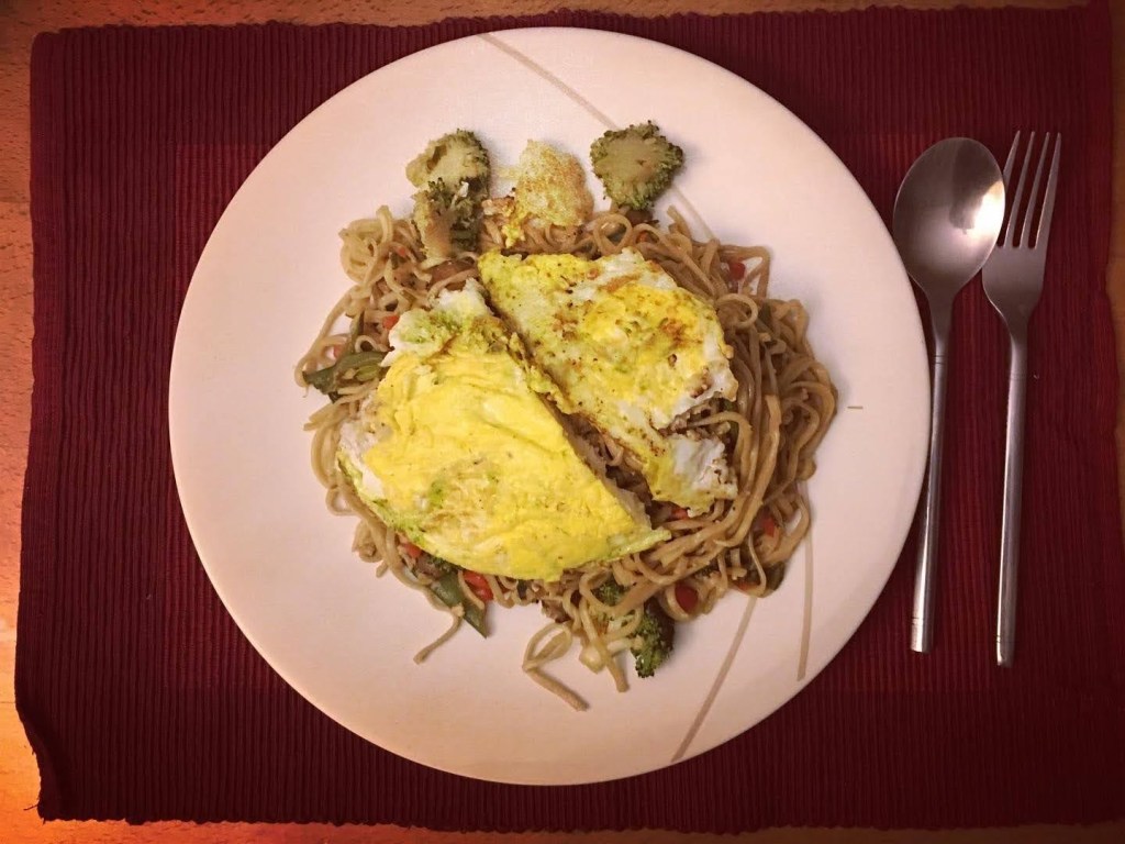Veggie noodle stir-fry