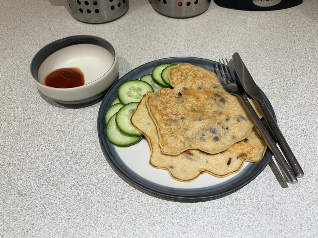 Mushroom pancakes