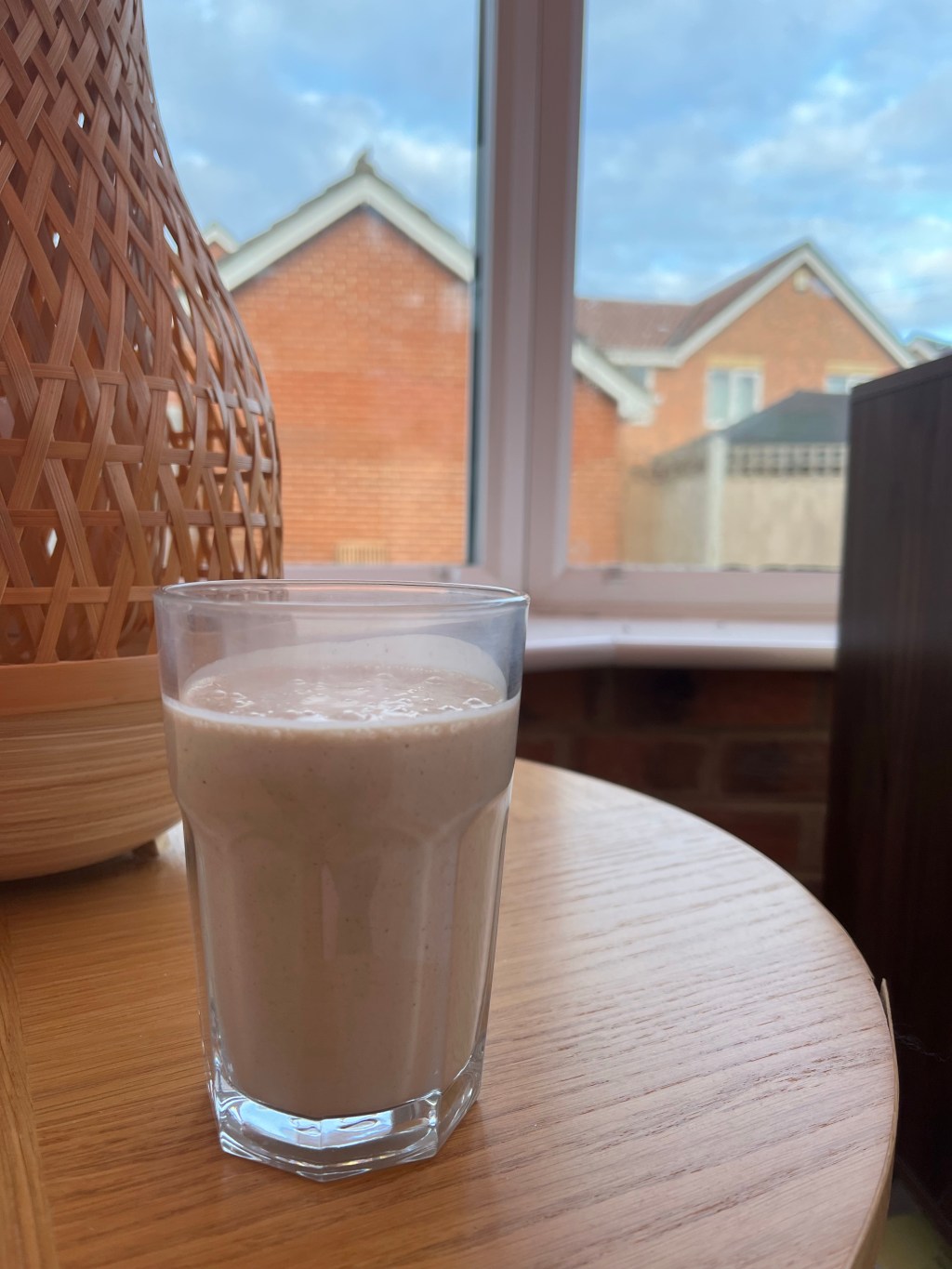 Banana and peanut butter&nbsp;smoothie