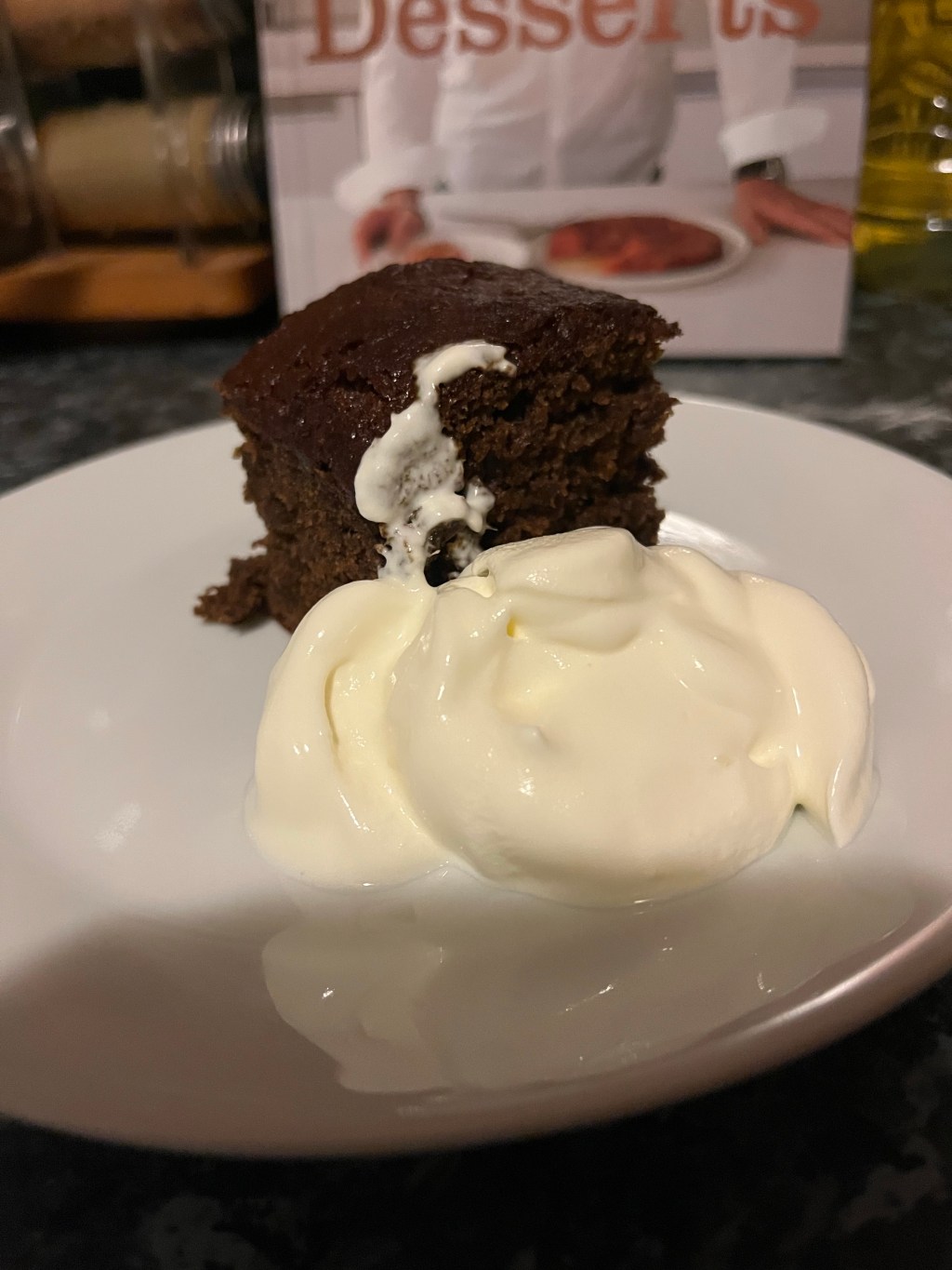 Sticky toffee pudding