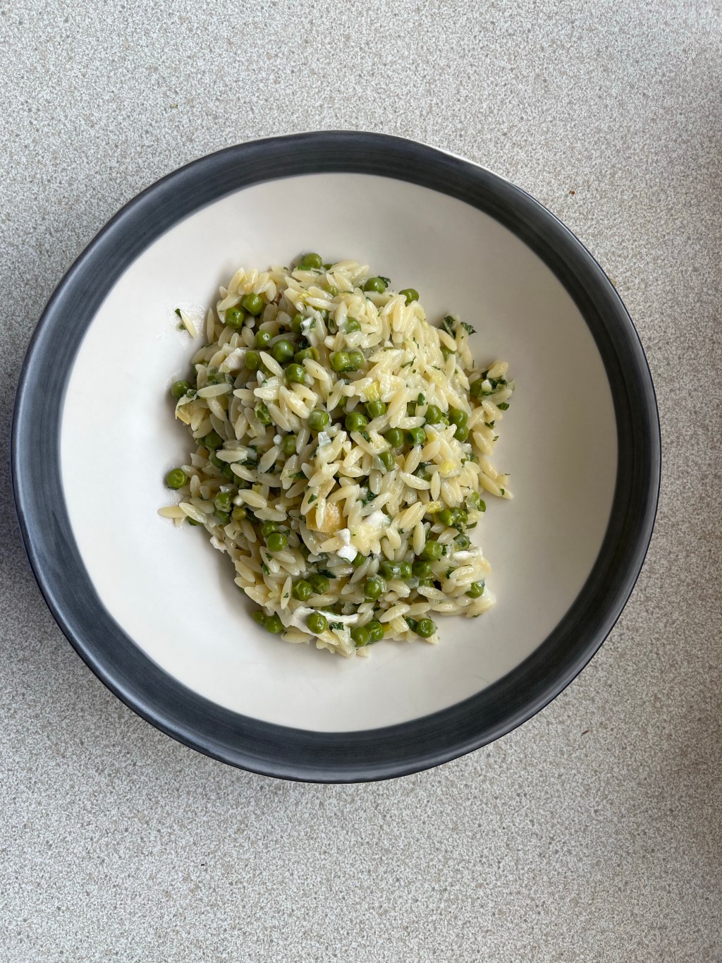 A very minty and lemony pasta&nbsp;dish