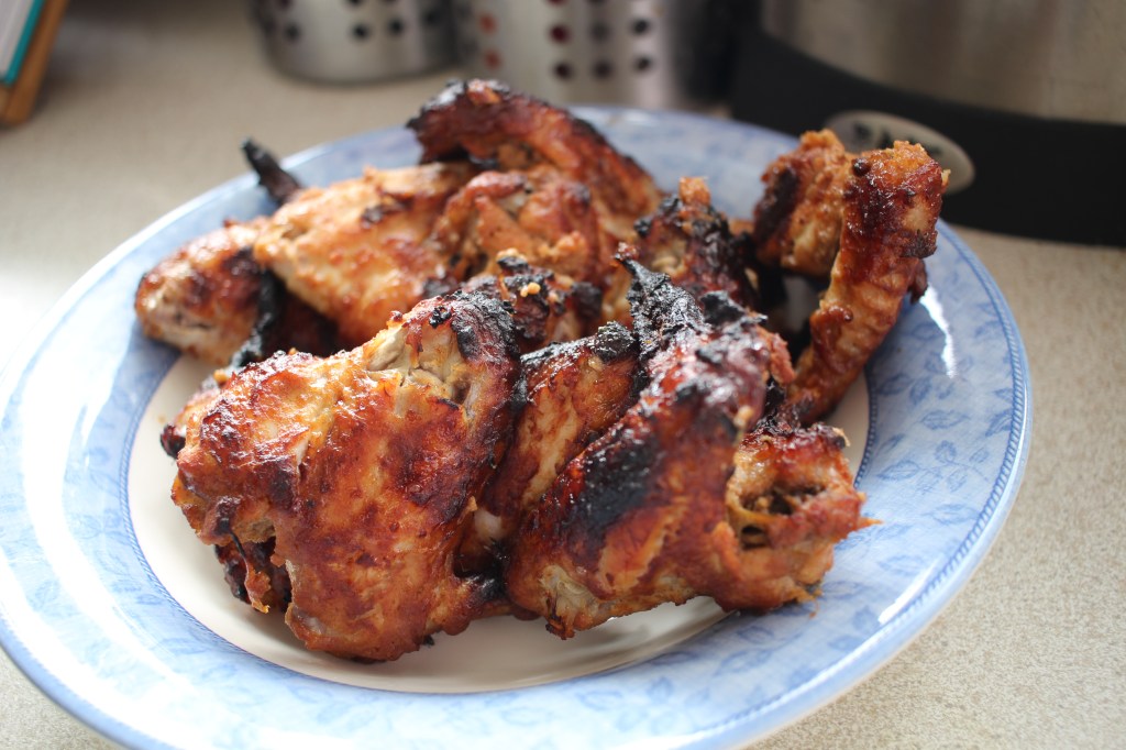 Date and ginger chicken&nbsp;wings