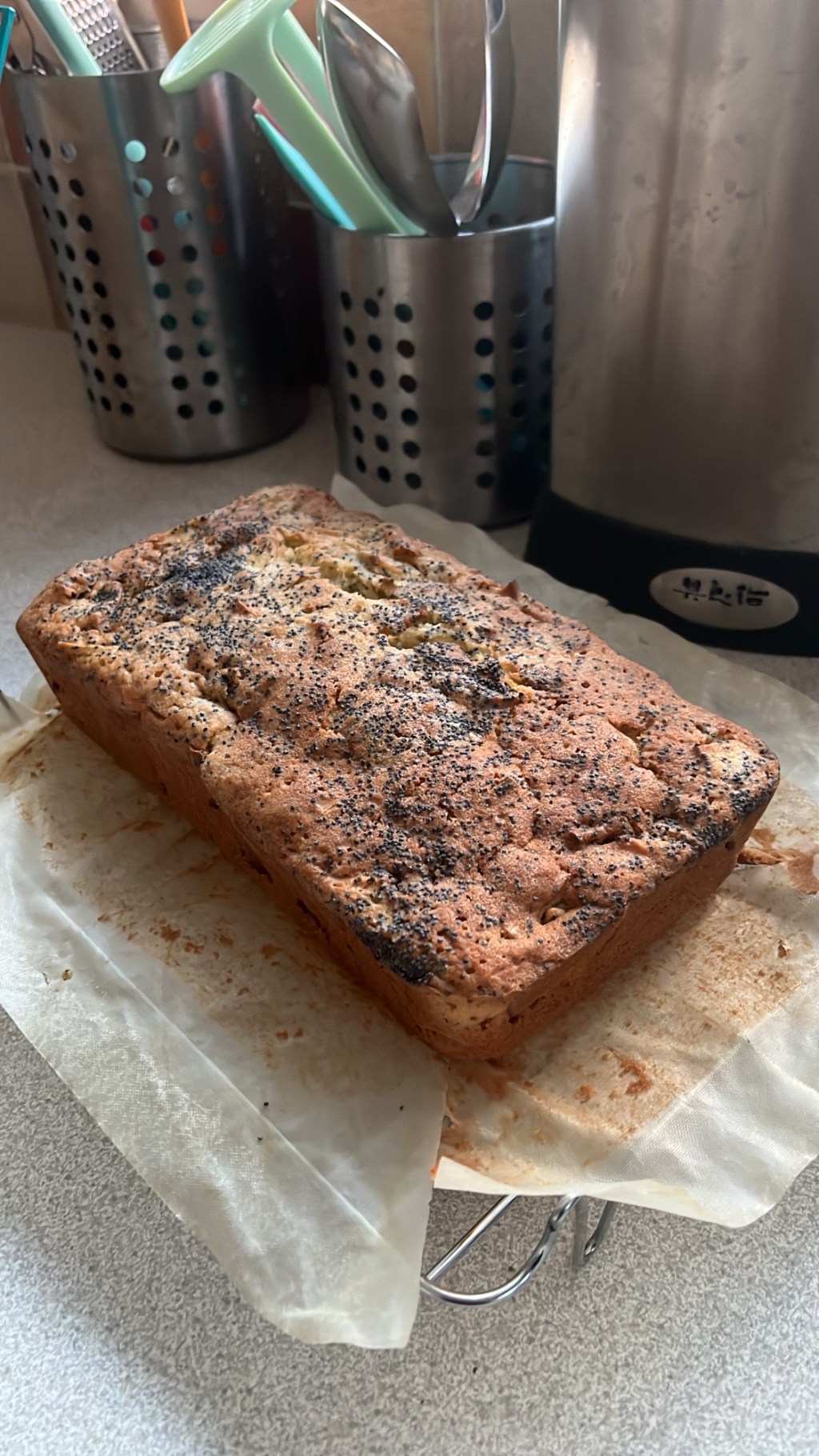 Delicious Apple Poppy Seed Loaf Cake | Baking for Joy and&nbsp;Cravings